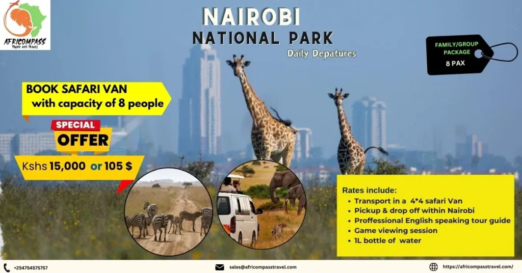 Nairobi national pack price